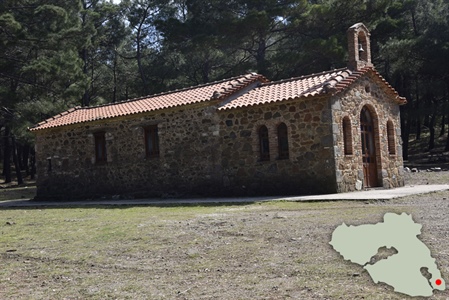 Agia Marina - Rokani - Provasma - Panagia Amali - Tsekouria - Kratigou springs - Myloi - Rokani - Agia Marina